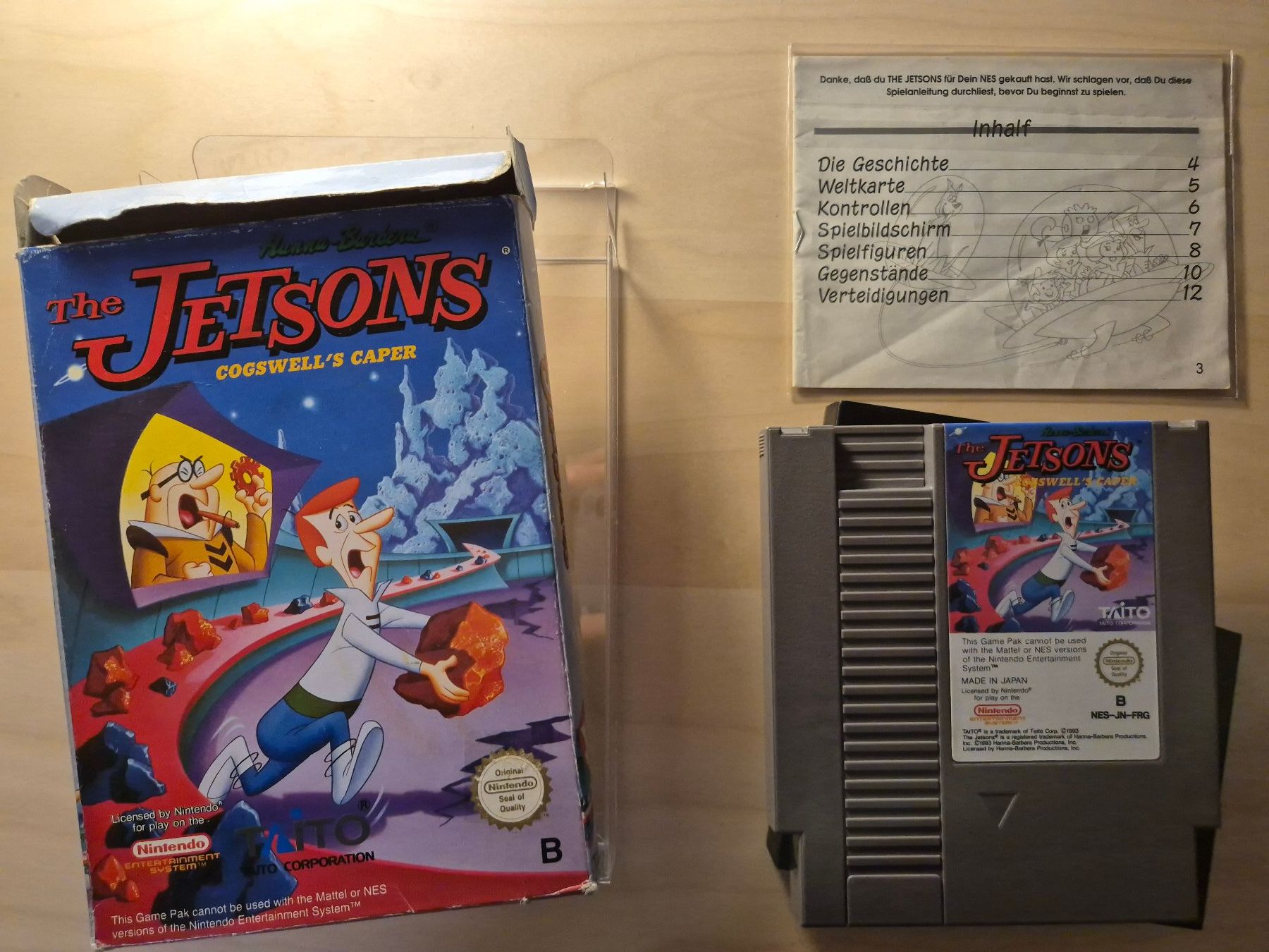 Giochi: NES: The Jetsons (CIB) - selten – Usato da Bern venduto da Benben1