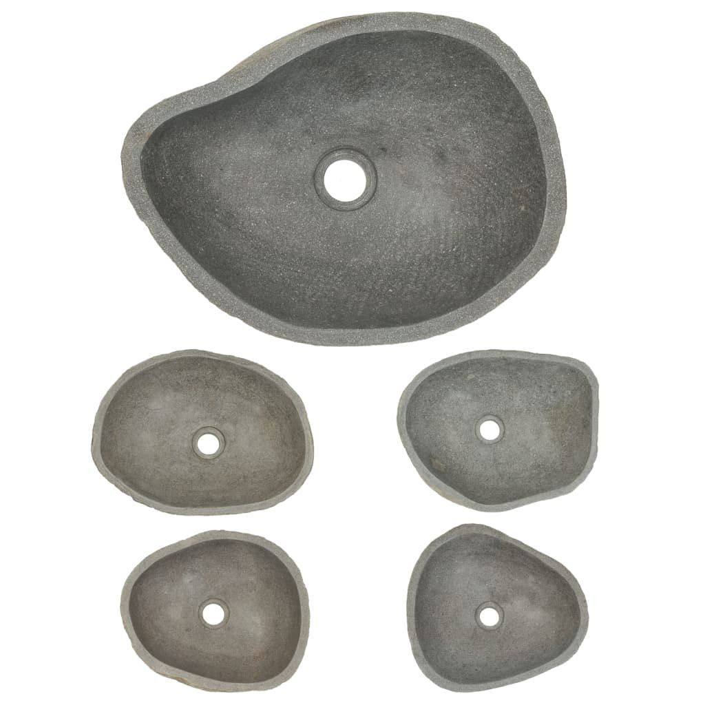 Spülbecken & Waschbecken: Waschbecken Flussstein Oval 45-53 cm – Gebraucht aus Lausanne von VIda-Mobel 3