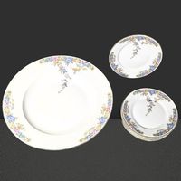🌸 Antikes Hutschenreuther Set – 6 Teller & Schale! 🌸