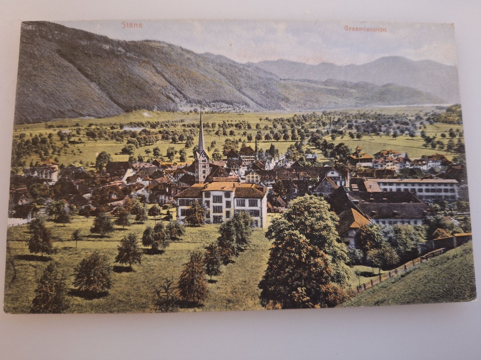 Cartoline postali: Stans, Nidwalden – Usato da Sargans venduto da nicsam1815