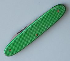 Victorinox Alox grün GARAGE OLYMPIC Taschenmesser Sackmesser