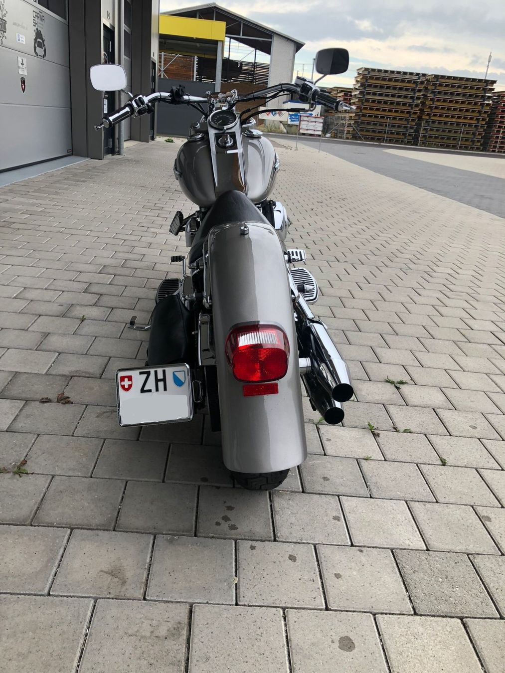 Harley-Davidson Chopper: Harley Davidson Fat Boy FLSTF 1450 – Usato da Hoeri venduto da negoziation 3