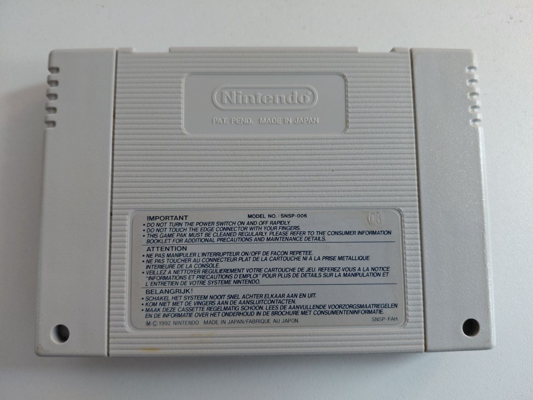 Giochi: Dark Water, SNES (PAL) – Usato da Uezwil venduto da -Retrogames- 1