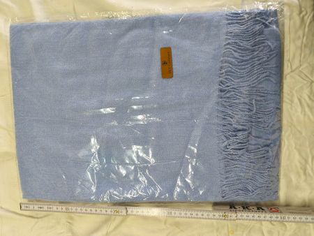 Schal, Kaschmir Schal, Sky Cashmere, blau 30