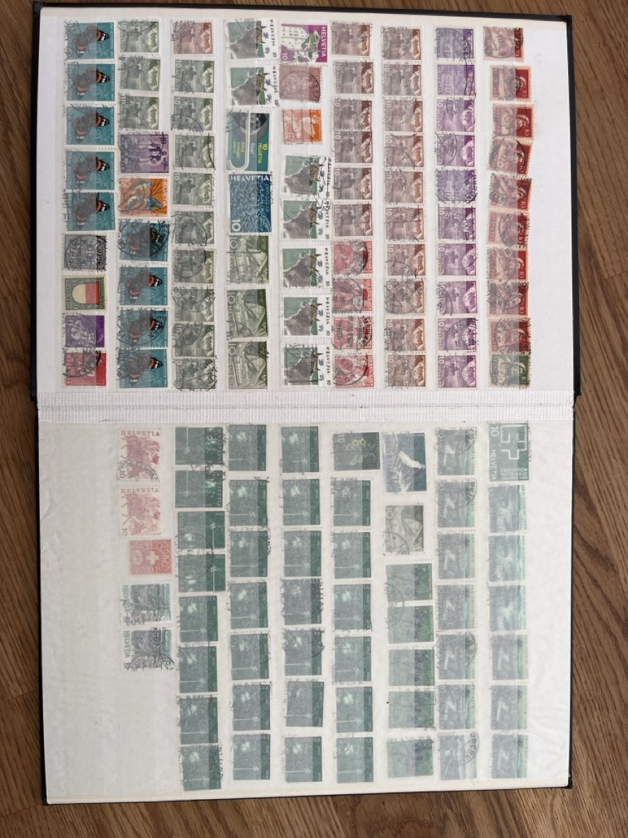 Tous les timbres: Briefmarken Album, div. Marken – D'occasion à Sursee par abcdxyz 3