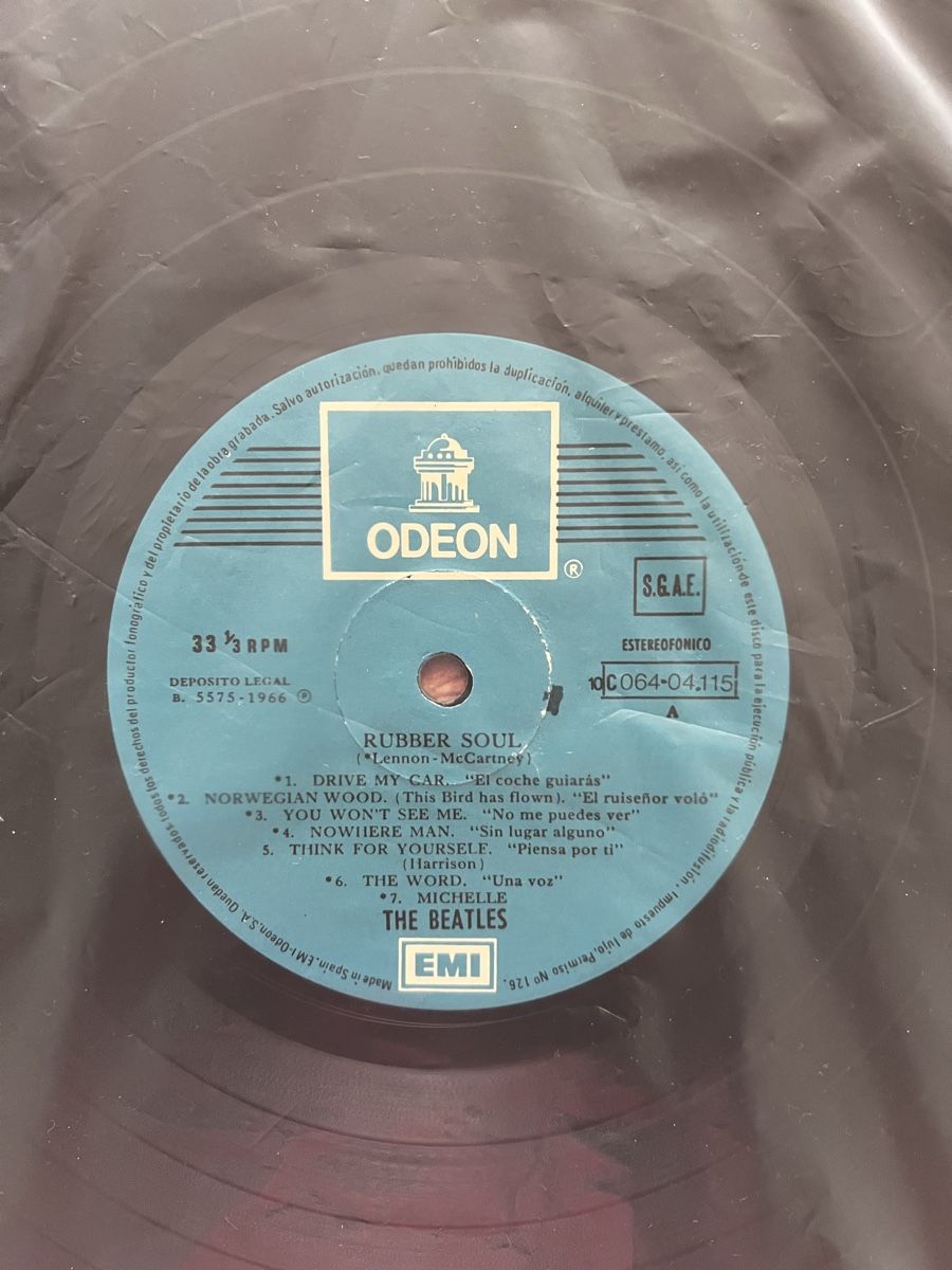 Dischi in vinile: The Beatles - RUBBER SOUL – Usato da Hinwil venduto da Michelle.C 2