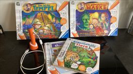 Tiptoi Set Spiele und Bücher gebraucht guter Zustand