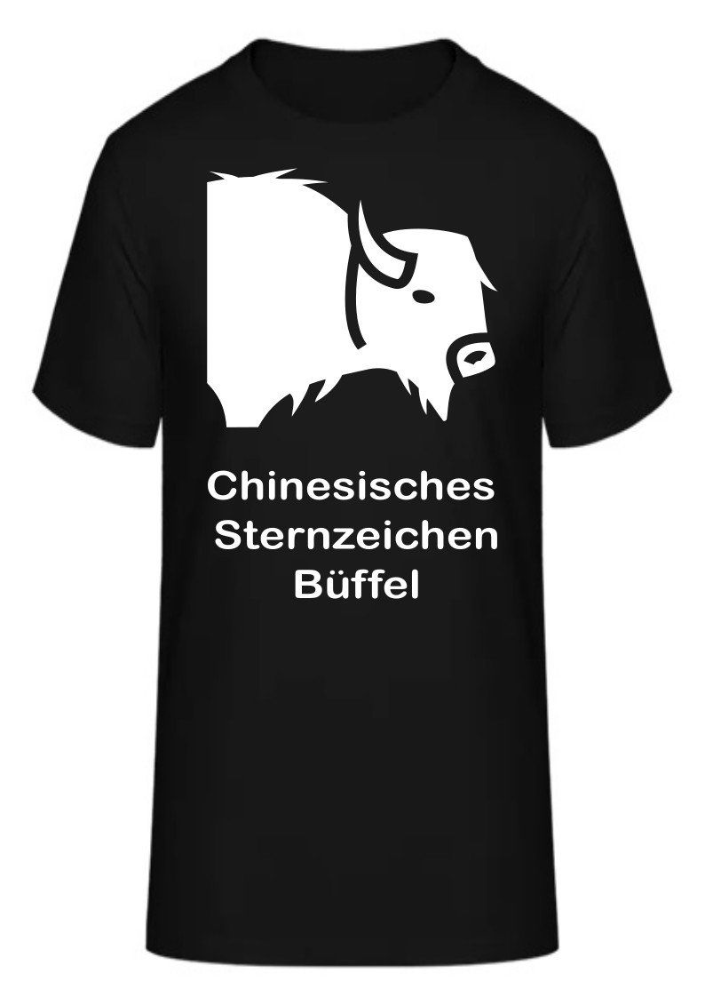T-shirt: T-Shirt Chinesische Sternzeichen Büffel – Nuovo e nell'imballaggio originale da Zürich venduto da HarlacherIT