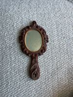 Antiker Handspiegel Holz Vintage Rarität