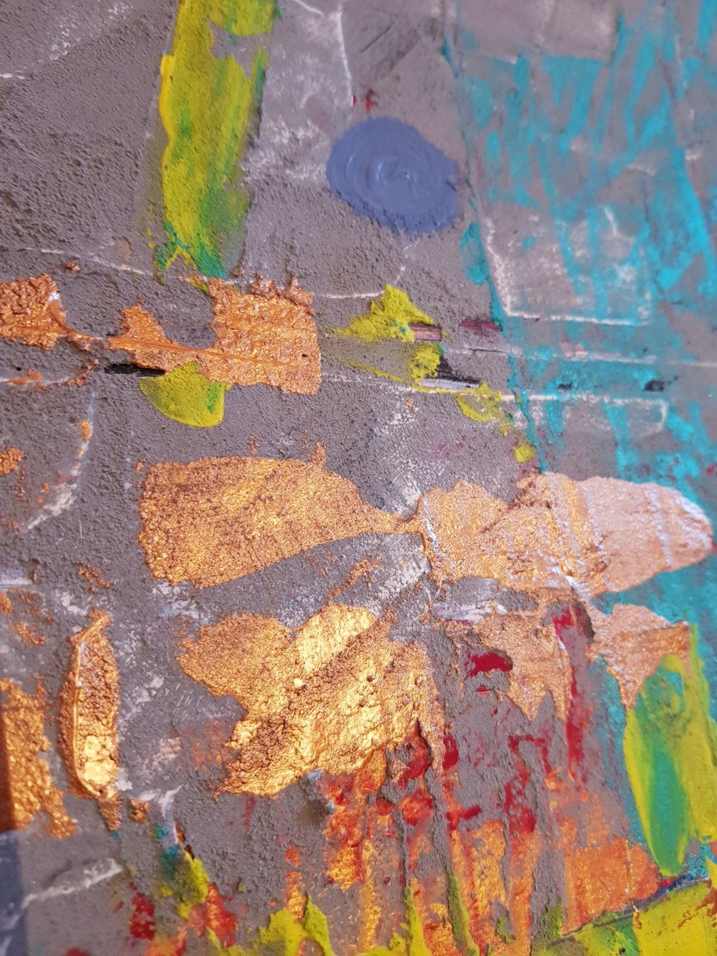 Dipinti: Painting: "Unsure", 40 x 50 cm canvas frame – Nuovo e nell'imballaggio originale da Turbenthal venduto da viw_48fr 2
