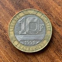 Frankreich 10 Francs 1991