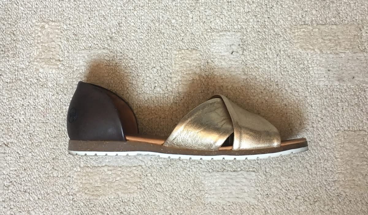 Salamander Scarpe da donna: Gold-Braun Sandalen, Gr. 37 – Nuovo (secondo la descrizione) da Zürich venduto da 90e_n65w 2