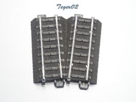 Märklin H0 V-Gleis C-Gleis Verlängerung zu Flachweiche