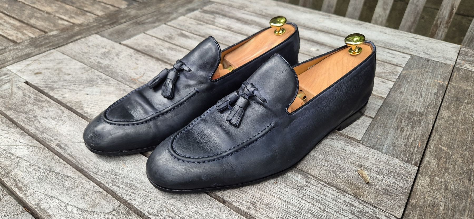 Scarpe da uomo: Doucals Herren 42.5 – Usato da Riehen venduto da giraffe150 1
