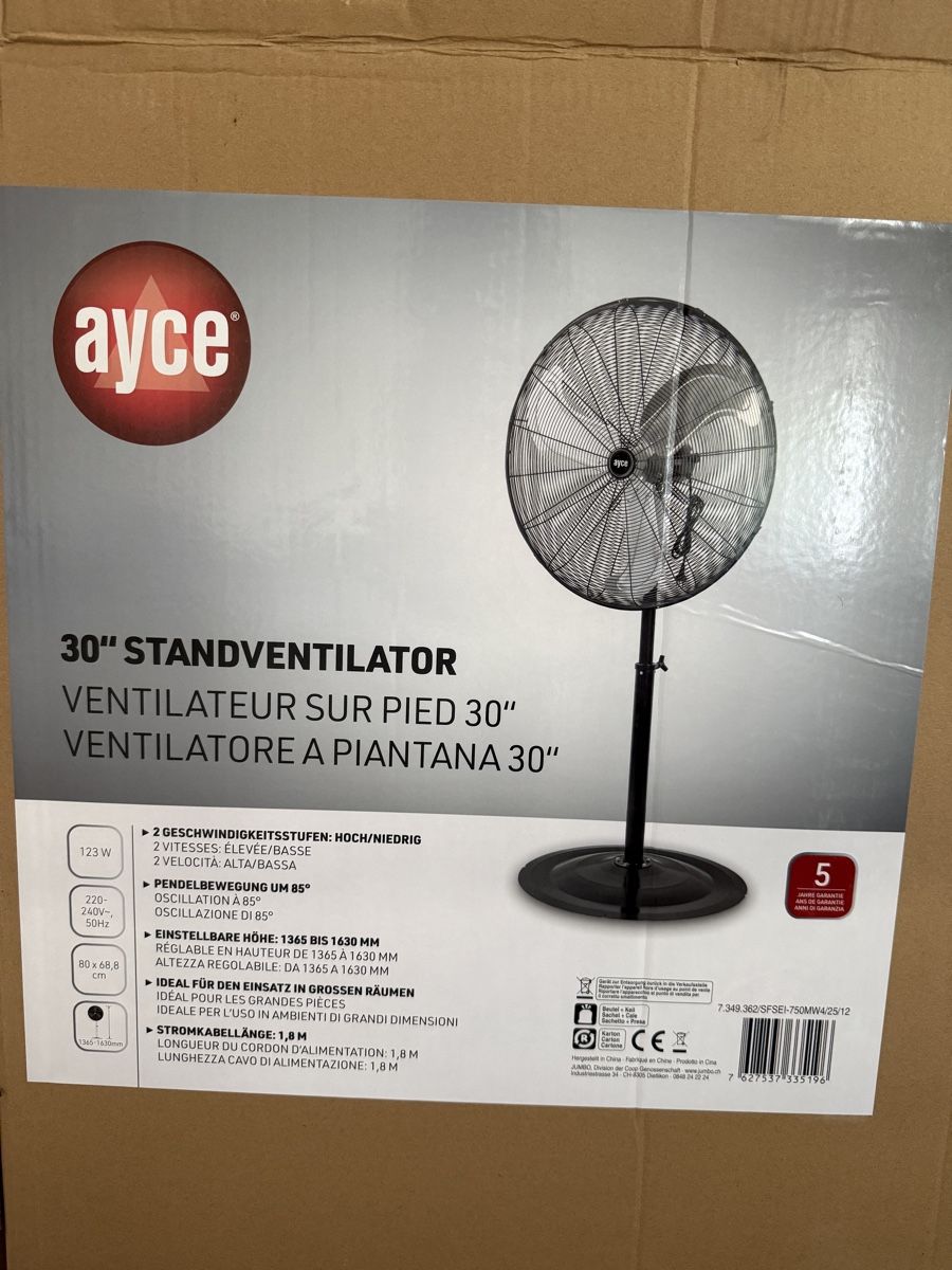 Ventilatoren: Ayce Ventilator – Neu und originalverpackt aus Neuenhof von DiTar