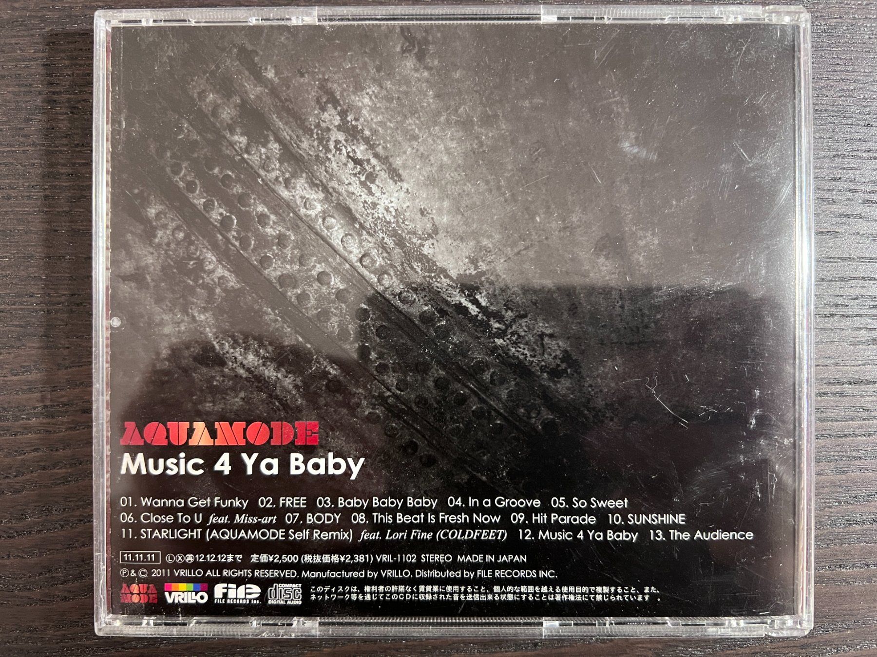 CDs: Aquamode - Music 4 Ya Baby – Gebraucht aus Zürich von MusikFreunde 1