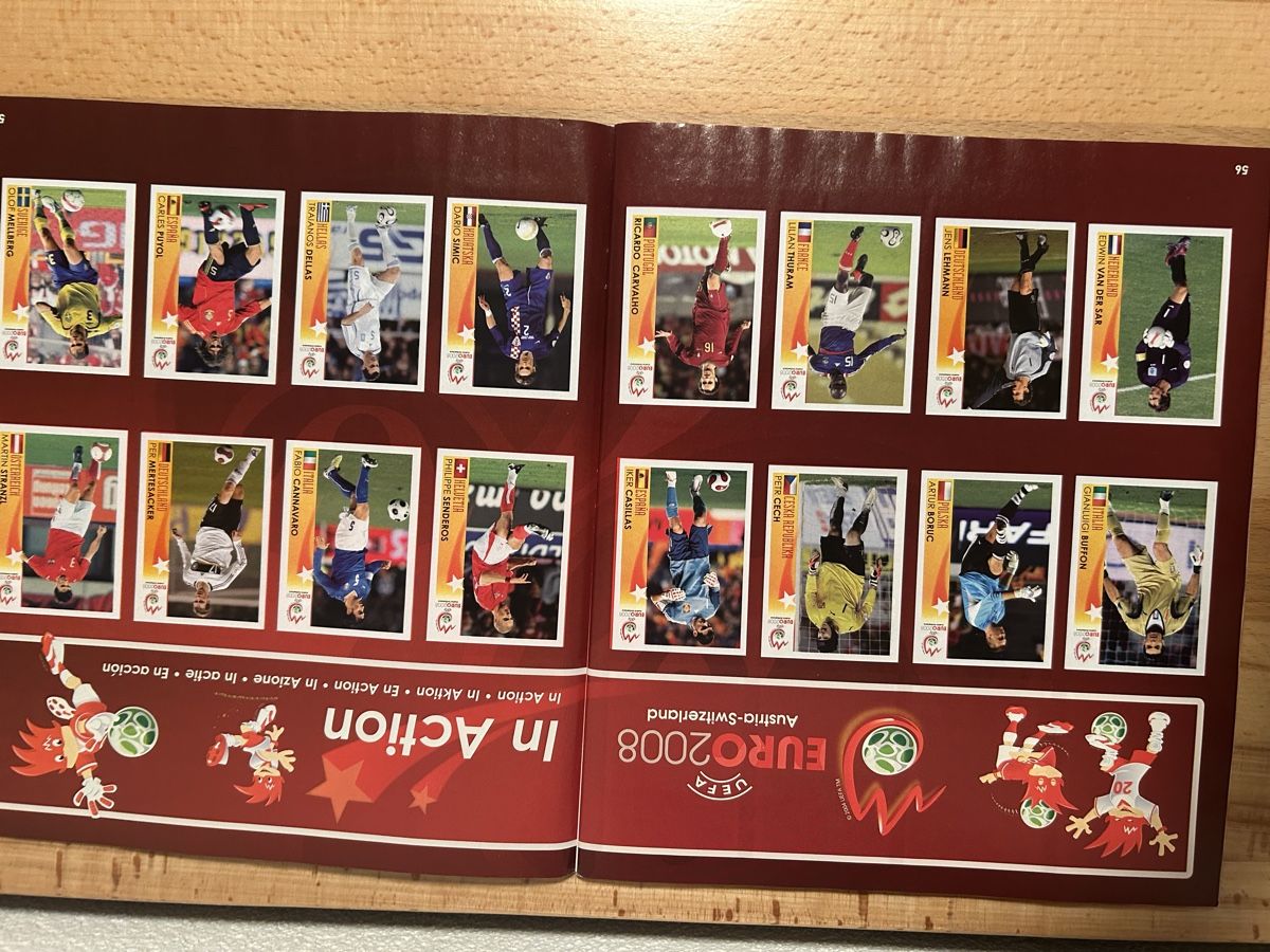 Panini Carte collezionabili: Panini 2008 Album – Usato da Schliern b. Köniz venduto da Trebesch 2
