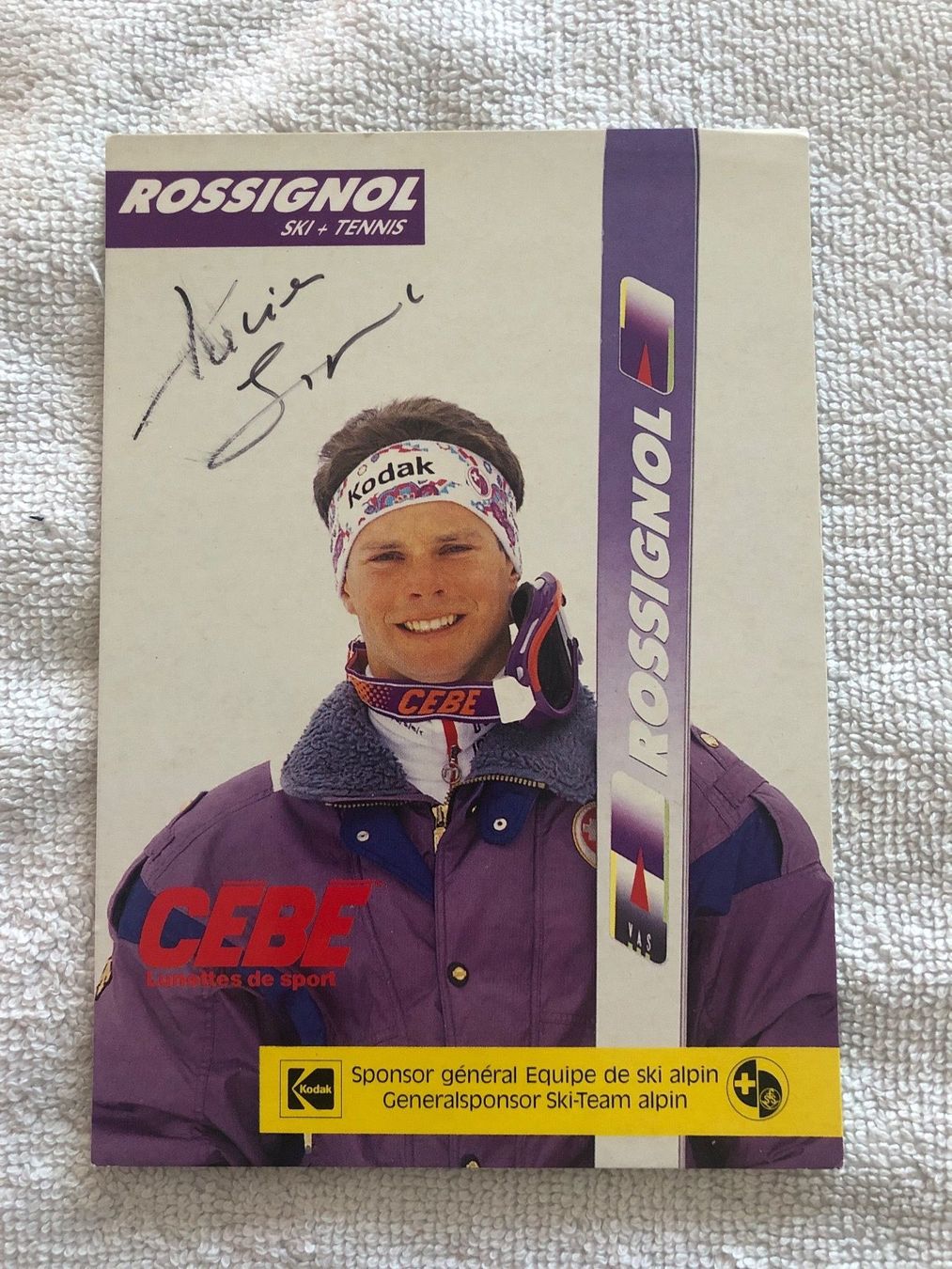 Autografi: Xavier Gigandet – Usato da Uetendorf venduto da hoisle