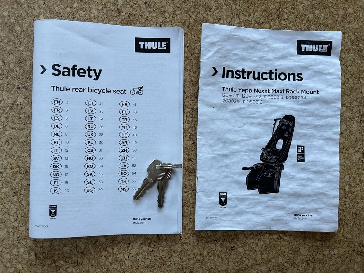 Thule Ersatzteile: Velokindersitz Thule – Gebraucht aus Urdorf von fbr_v9jx 5