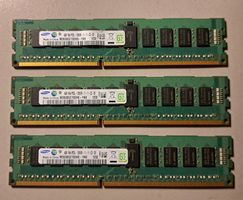 3x Barrette Mémoire RAM 4GB Samsung