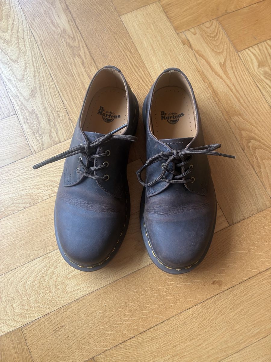 Dr. Martens Scarpe da uomo: Dr. Martens 1461 brown 38 – Usato da Lausanne venduto da picola29 1