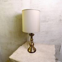 Vintage Stiffel Tischlampe aus massivem Messing