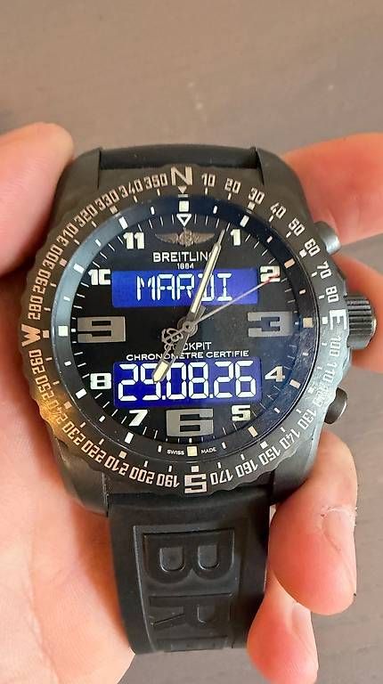 Orologi: Breitling Cockpit B50 Night mission – Usato da Courtételle venduto da olitech 1