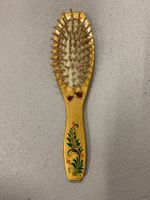 Haarbürste Handbemahlen