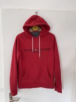 Tommy Hilfiger Hoodie, Rot, Grösse S, oryginal, y2k
