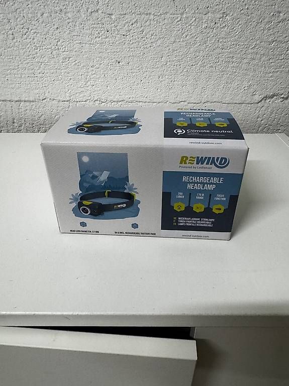 Lampes: REWIND Stirnlampe LED  NEU – D'occasion à Zürich par NFThyme