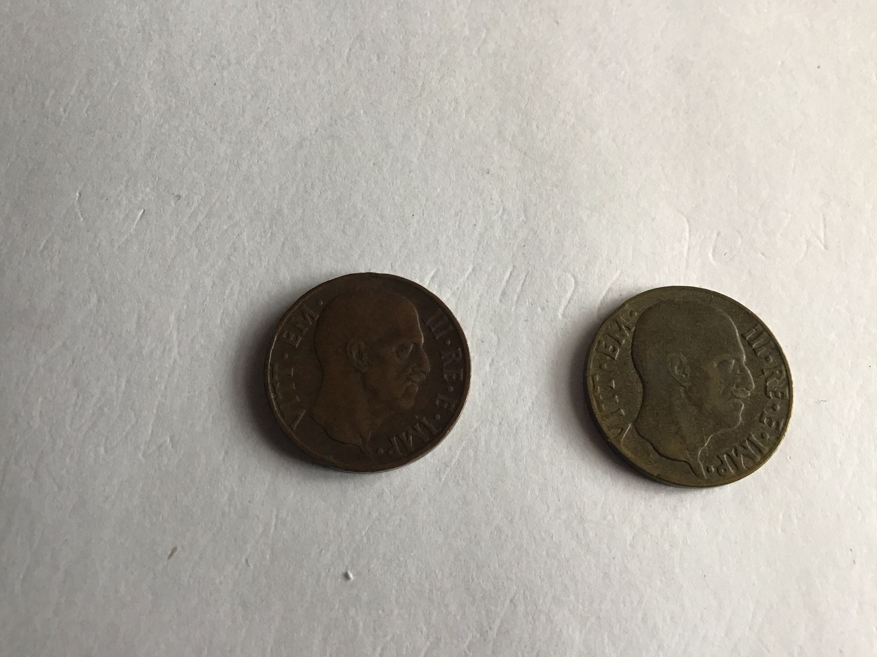 Tutti le monete: 2x 5 Cent Münzen Italien – Usato da Rüti ZH venduto da Phaeton10