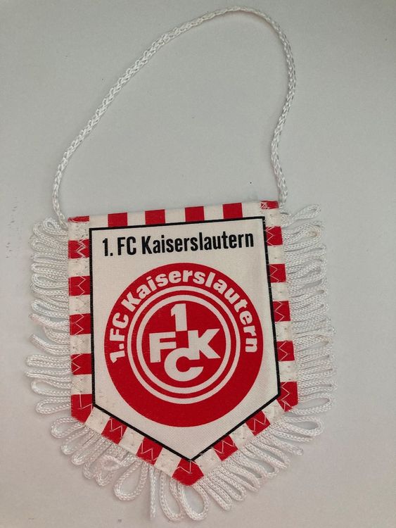 Petit Fanion Wimpel FC Kaiserslautern – Allemagne, Vintage, état Neuf