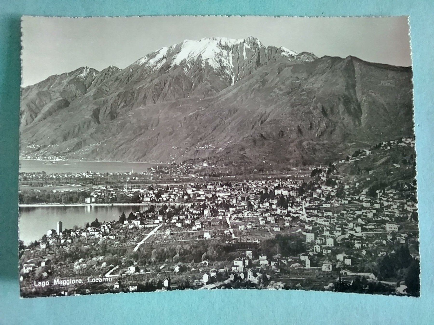 Ansichtskarten: Locarno Lago Maggiore – Gebraucht aus Appenzell von lama19