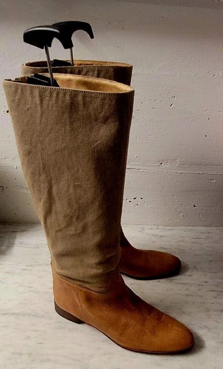 Damenschuhe: Lederstiefel neu, 41 – Neu (gemäss Beschreibung) aus Burgdorf von 1Erfolgreich1 2