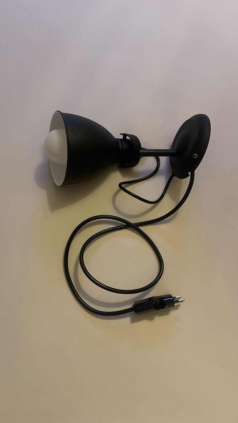 Eglo Lampade: EGLO Priddy Wandlampe, schwarz – Usato da Bern venduto da Baja35