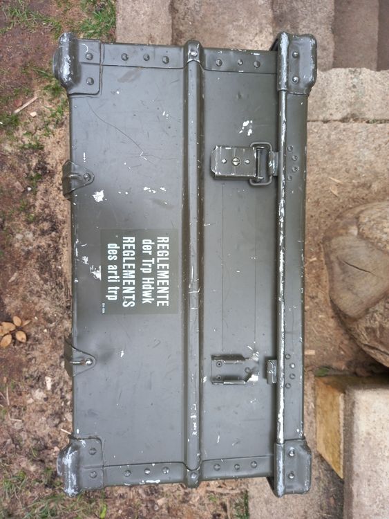 Edak Aluminium Kiste Schweizer Armee Militär (Gebraucht) in für CHF 26 ...