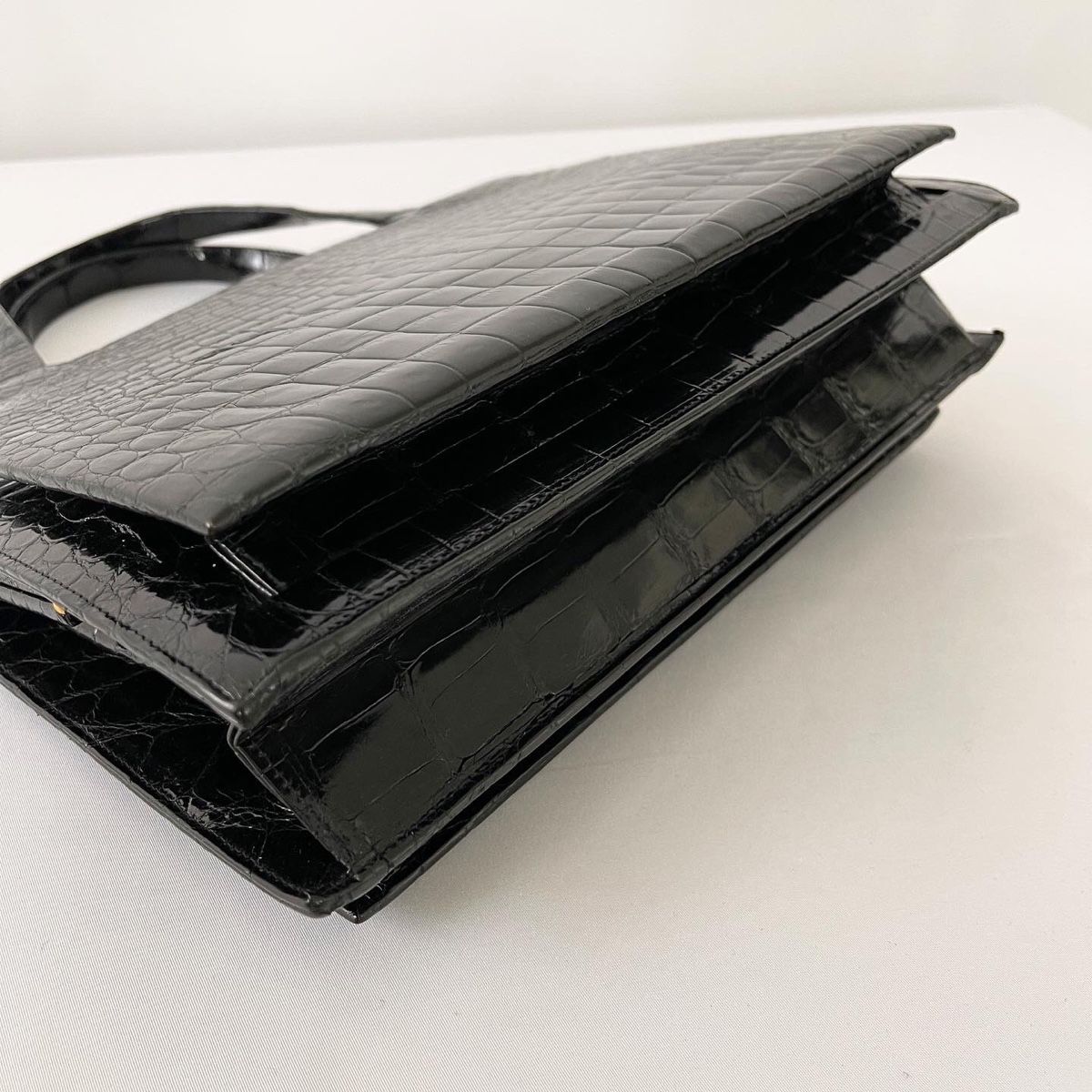 Borse da donna: CROCODILE LEATHER VINTAGE BAG – Nuovo (secondo la descrizione) da Freienbach venduto da Avviivva_Shop 7