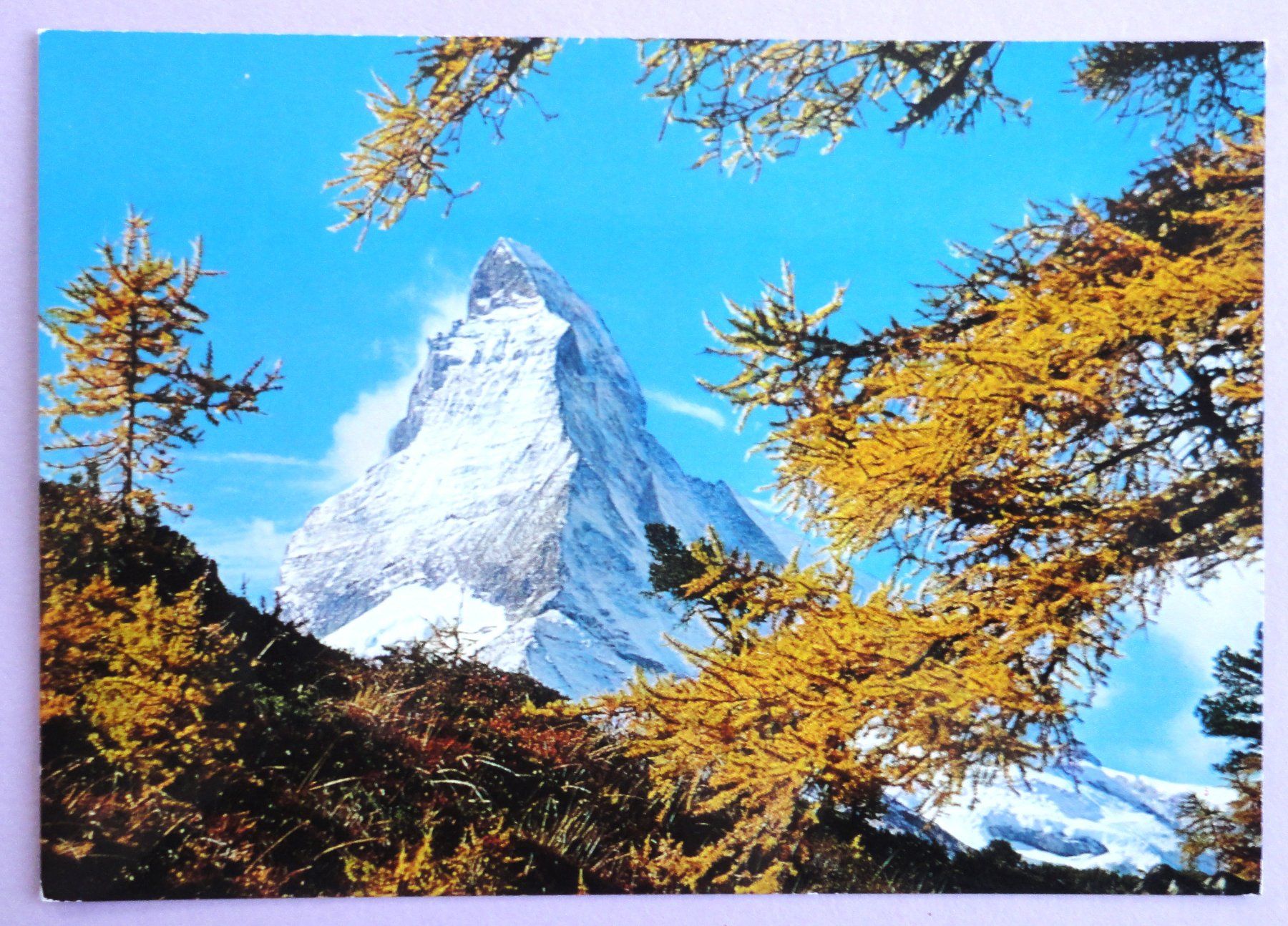 Cartoline postali: Zermatt, Matterhorn 4477 m – Usato da Fétigny venduto da Billy2miny
