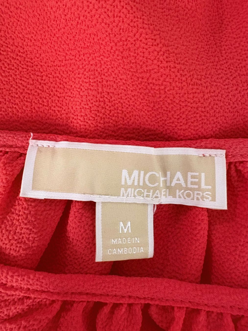 Michael Kors Blusen: Michael Kors off shoulder Kurzarm Bluse orange Gr. M Träger – Neu (gemäss Beschreibung) aus Regensdorf von secondchancefashion 4