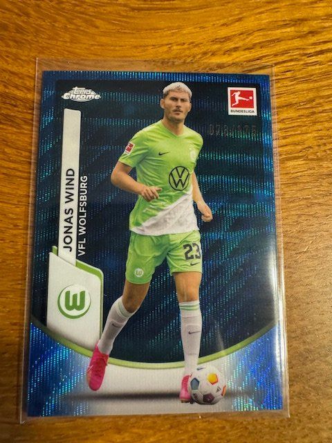 Topps Carte collezionabili: Topps Bundesliga Chrome 23-24 Wind numbered / 175 – Nuovo (secondo la descrizione) da Gisikon venduto da tradingcardsswiss