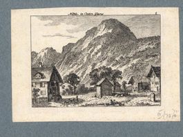 Näfels Kupferstich von Gessner