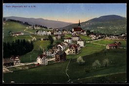 Stein /Appenzell, Dorfansicht mit Kirche