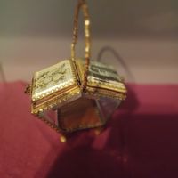 antikes seltenes Körbchen für Schmuck oder Verlobungsring