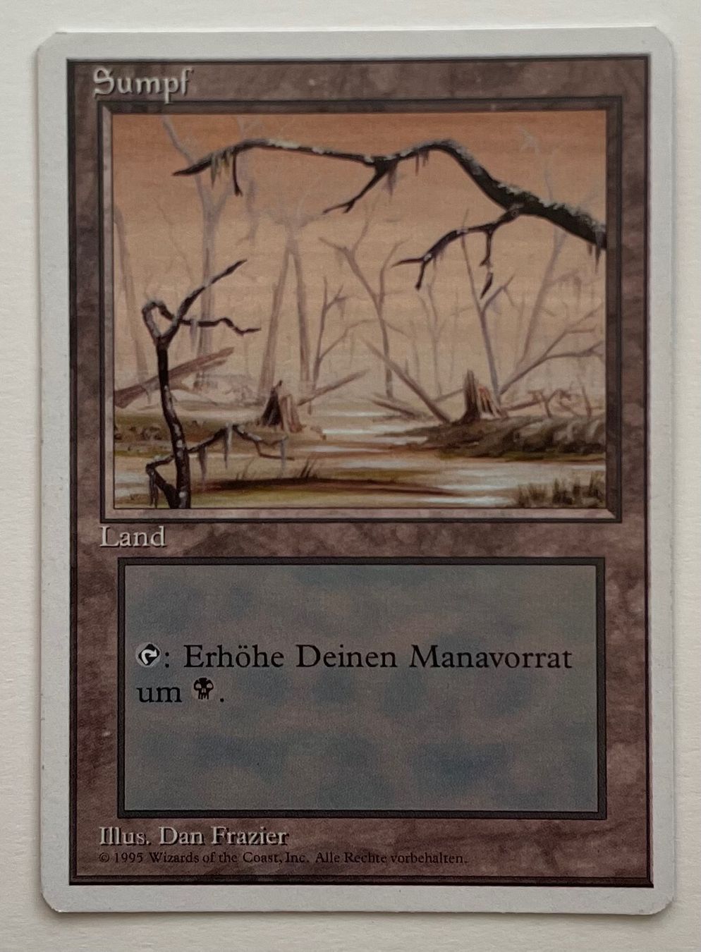 Cartoline: MTG - Sumpf – Usato da Zürich venduto da T_H_O_M_A_S