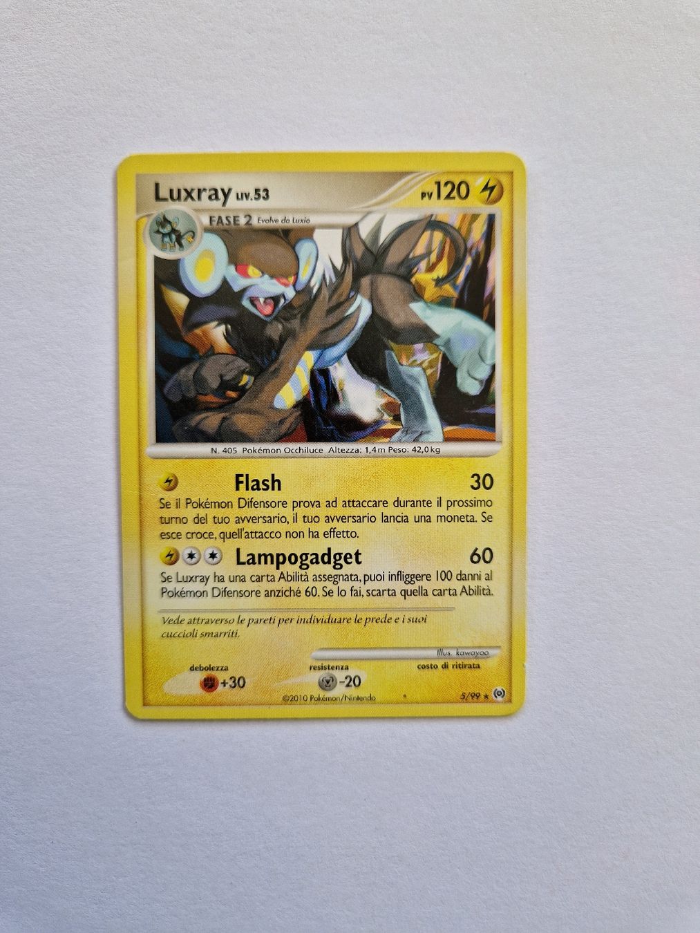 Pokémon Carte collezionabili: Luxray - Arceus - IT - Ab 1 – Usato da Romont FR venduto da raj_sjv9