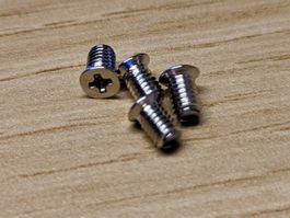 Senkkopf-Schraube zu 2.5" Festplatte  (4 Stk)