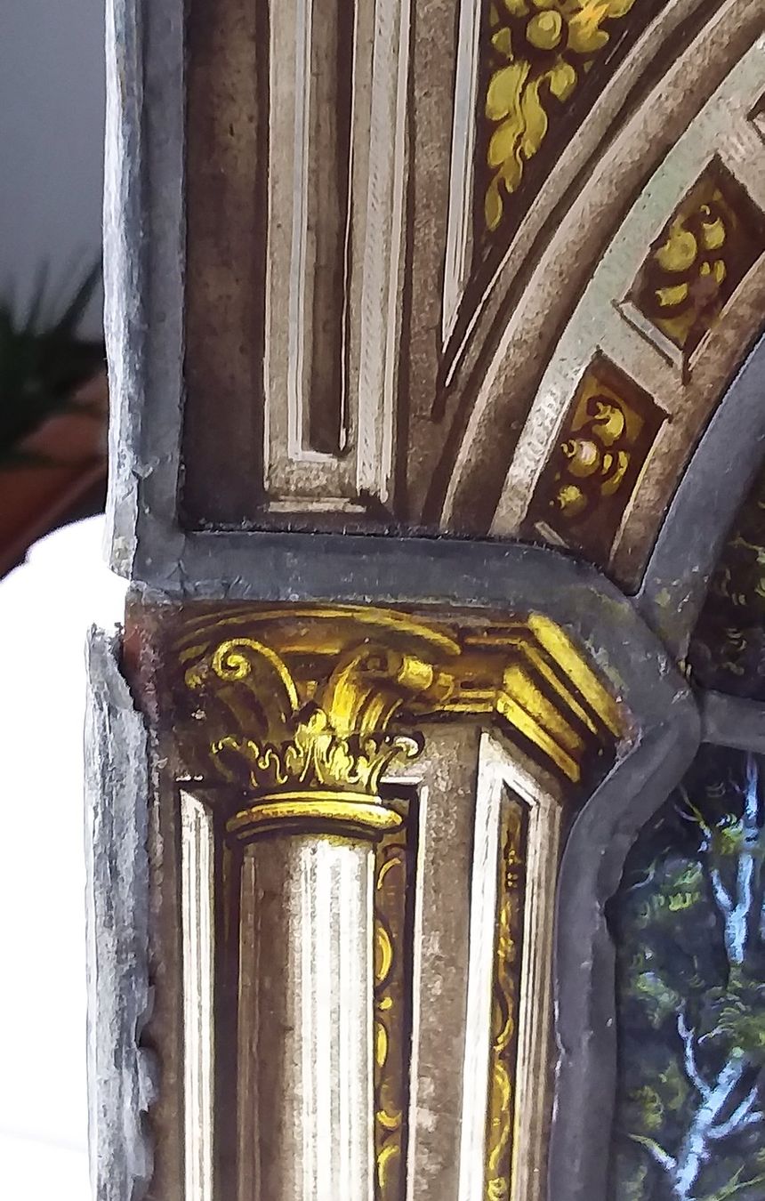Finestre: Mosaik-Buntglasfenster '900 - Antik – Usato da Lugano venduto da Maurizio_Collector 3