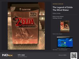 The Legend of Zelda Wind Waker édition. Gamecube