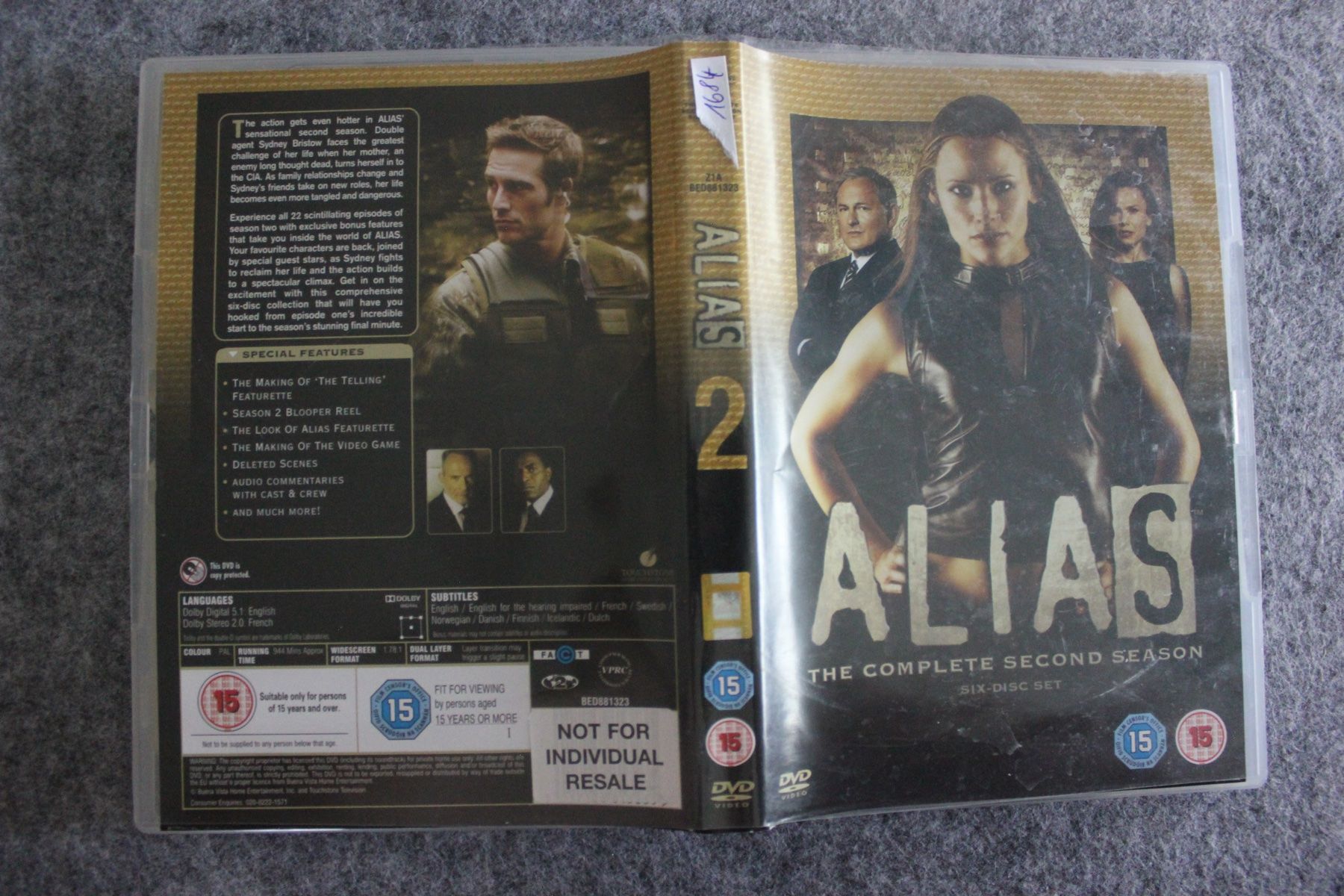 Tutti i DVDs: Alias The Complete Second 2 Series Season Pack Box - 6 – Usato da Geroldswil venduto da Schlumpfine1973