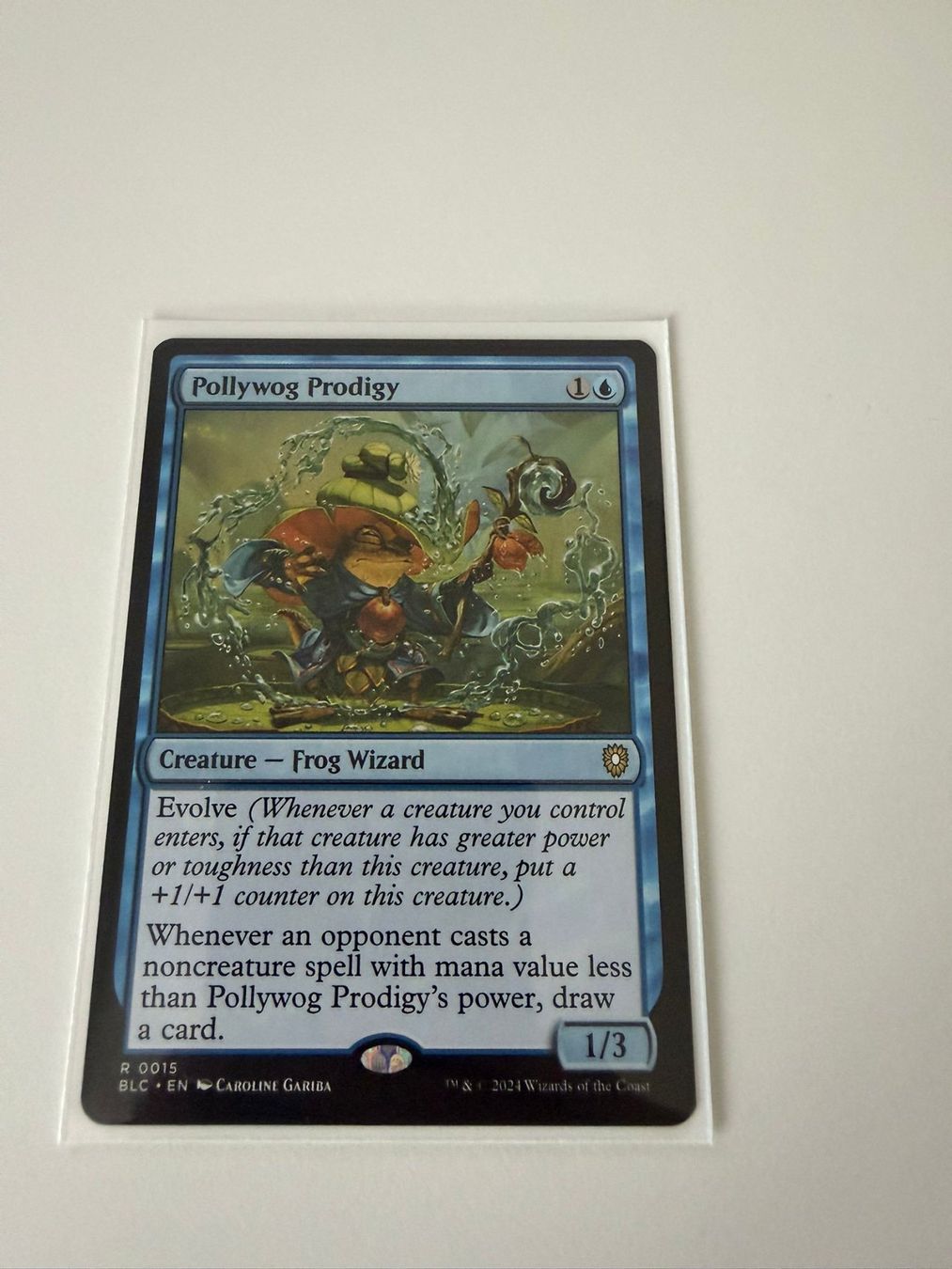 Magic The Gathering Carte collezionabili: MTG: Pollywog Prodigy – Nuovo (secondo la descrizione) da Rombach venduto da ryma92
